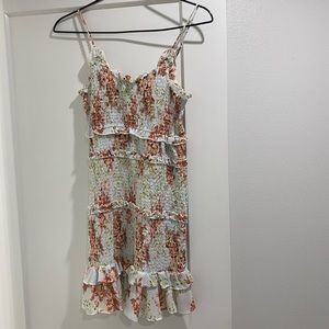 Zara floral dress